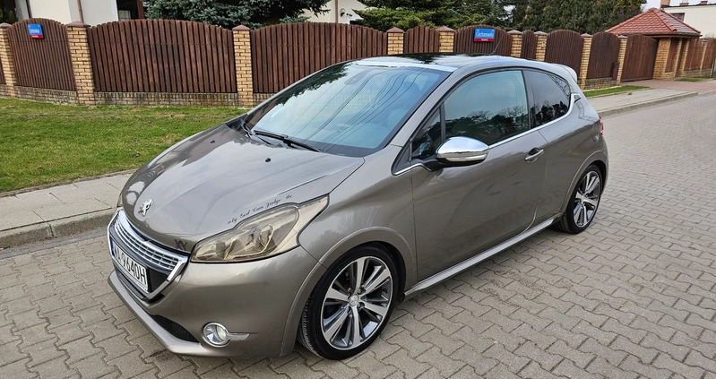 Peugeot 208 cena 28900 przebieg: 198000, rok produkcji 2015 z Stopnica małe 742